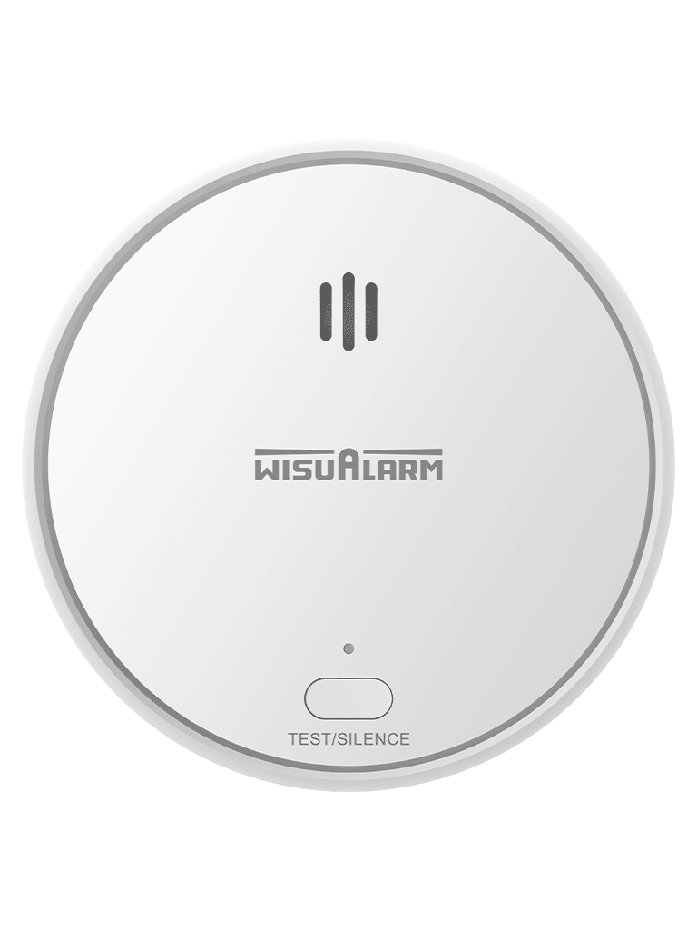 DAHUA WISUALARM HY-SA2FA - Detector Inteligente de Humo WiFi 2.4 Ghz, Sensor Fotoeléctrico, Sonido de Alarma de 85dB, Alarma Visual y Audible, Envía Notificaciones en Tiempo Real a APP, Certificaciones TÜV and CE, - Image 2