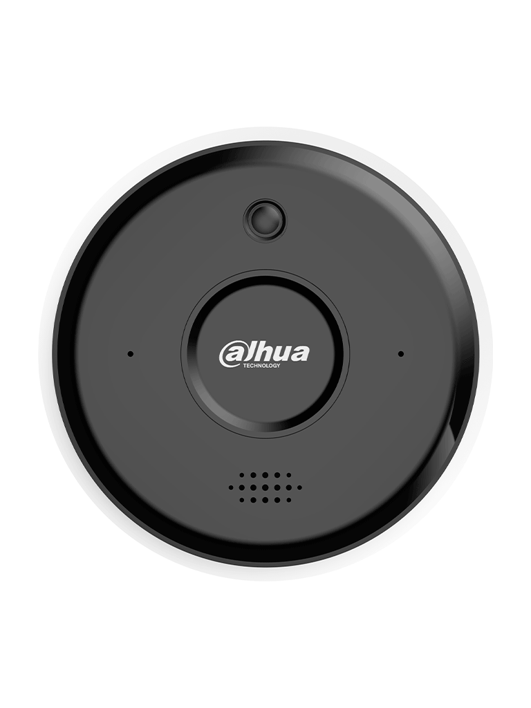 DAHUA WISUALARM DHI-HY-SAV849HA-E -Cámara IP 5MP con IA para Detección de Incendio/ Detector Fotoelectrico/ Buzzer de 85 dB/ WDR Real/ Flip/ E&S de Alarma/ IR de 20 Metros/ PoE/Microfono y Altavoz/Ranura MicroSD - Image 2