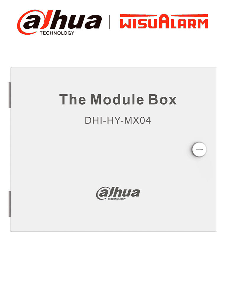 DAHUA WISUALARM DHI-HY-MX04 - Gabinete para Modulos/ con conector en la estructura para fácil instalación/ Soporta hasta 4 modulos