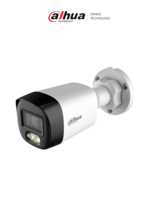 DAHUA DH-HAC-HFW1500RLN-IL-A-S3-DIP - Camara Bullet de 5 Megapixeles/ Iluminación Dual Inteligente + FullColor/ Lente de 2.8mm/ 106 Grados de Apertura/ 20 Metros de IR y Luz Visible/ Micrófono Integrado/ IP67/ Soporta: CVI/CVBS/AHD/TVI/