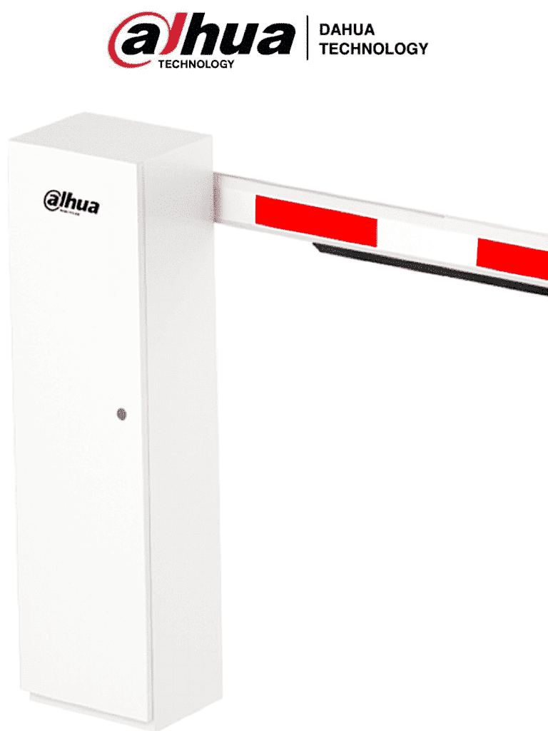 DAHUA DHI-IPMECD-1062KIT - DAHUA DHI-IPMECD-1062 Barrera vehicular de doble dirección / 4m/2 a 6 seg. / control remoto hasta 50m / 3.5 millones de ciclos / Sin resorte / 2000 rpm / Motor CC sin escobillas / INCLUYE BRAZO IPMECD-0162-M40/