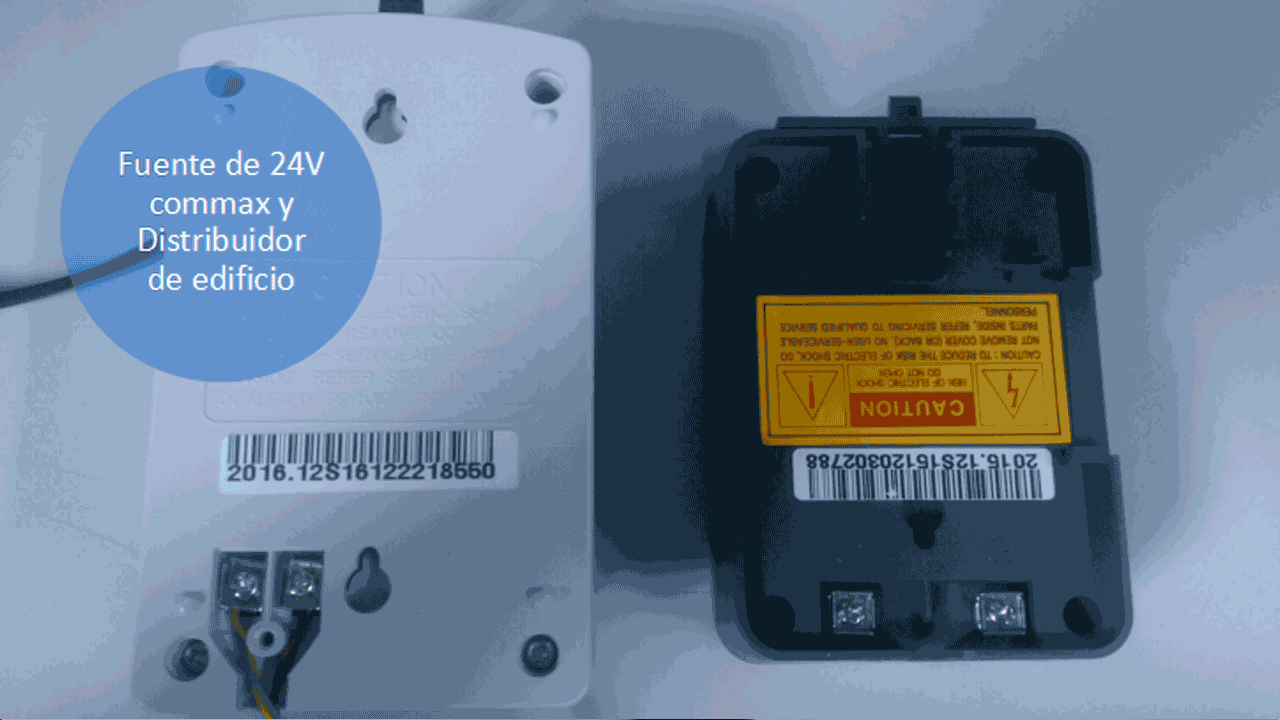 COMMAX CMD101BU - Distribuidor de Piso para sistema de apartamentos con videoporteros compatible con frente cmx104052, permite comunicación con estación de guardia y monitores CMV43A, alimentación con RF2A/ complejo - Image 6