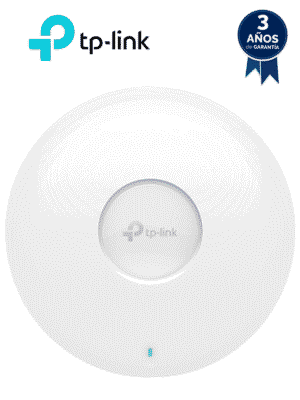TP-LINK EAP610 - Punto de Acceso Omada Wi-Fi 6 AX1800 MU-MIMO 2x2 con Mesh Omada de alta densidad de usuarios, configuración por controlador o stand-alone para montaje en techo/pared y alimentación PoE+.