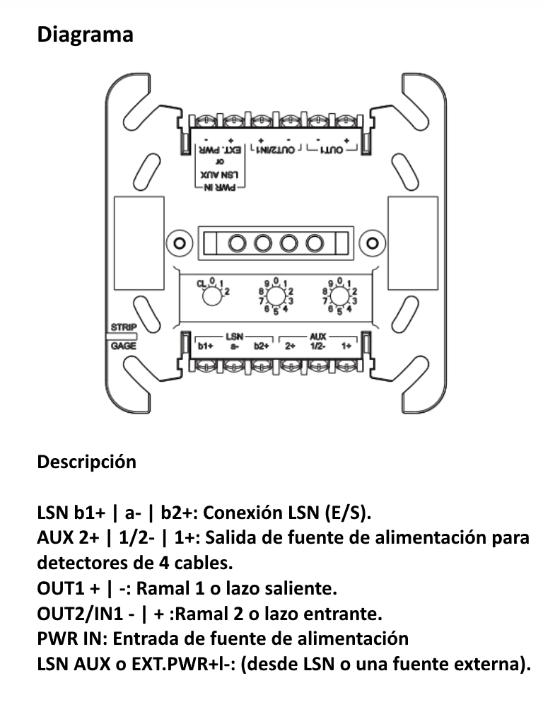 BOSCH F_FLM4204COND - Modulo de interconexion convencionales de cuatro cables / Compatible FPA5000 - Image 4