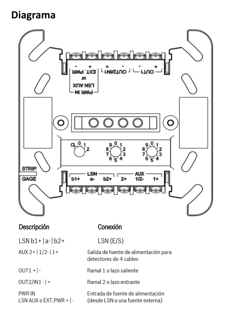 BOSCH F_FLM4204CONS - Modulo de interconexion convencionales de cuatro cables / Compatible FPA5000 - Image 5