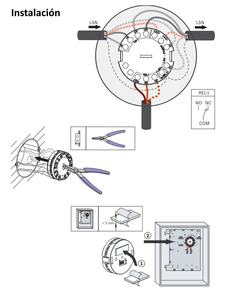 BOSCH F_FLM420RLV1E - Modulo de interconexion de RELAY de baja tension - Image 2