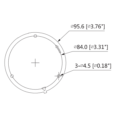DAHUA HAC-D1A21N-0280B - Cámara Domo HDCVI 1080p/ 103 Grados de Apertura/ Lente de 2.8 mm/ IR 20 Mts/ Uso Interior/ TVI AHD Y CVBS/ - Image 2