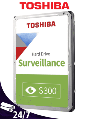 TOSHIBA HDWT720UZSVA - Disco Duro de 2TB/ Serie S300 Especial Para Videovigilancia/ Ideal para Trabajo 24/7/ Inteface: SATA 3.5"/ 5700 rpm/ 128 MB / Hasta 64 cámaras