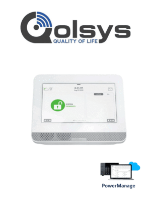 QOLSYS IQ4 HUB POWER MANAGE - Sistema de Alarma IQPanel4 HUB Autocontenido