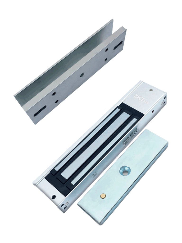 ZKTECO LF10KIT - Control de Acceso para una Puerta / 1500 Usuarios / Incluye Electro-Imán / Botón de Salida / Montaje Tipo U para Puerta de Metal, Madera y Cristal con marco / 10 Tarjetas RFID 125 Khz - Image 3