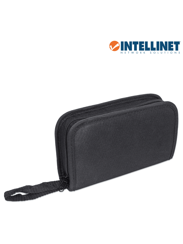 INTELLINET 780070 - Kit de herramientas para red de 4 piezas: probador de cable UTP, ponchadora, pinza crimpeadora y pelador de cable - Image 4