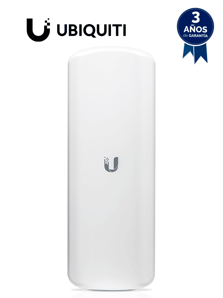 UBIQUITI LAP-GPS - Radio con antena integrada Airmax AC 5.8GHz de exterior con antena sectorial de 17 dBi y 90 grados de apertura. Potencia de 25 dBm, rendimiento hasta 450 Mbps y sincronización GPS.