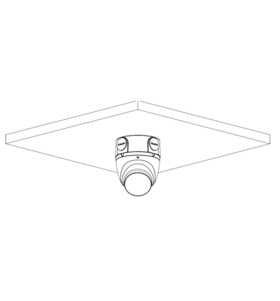 DAHUA HAC-HDW1809TLM-A-LED -Camara Domo Eyeball 4k Full Color/ 8 MP/Lente de 2.8mm/106 Grados de Apertura/ Microfono Integrado/ 20 Metros de Iluminación/ Imagen a Todo Color 24/7/ Super Adapt/ WDR de 120 dB/ Soporta CVI/CVBS/AHD/TVI / - Image 4