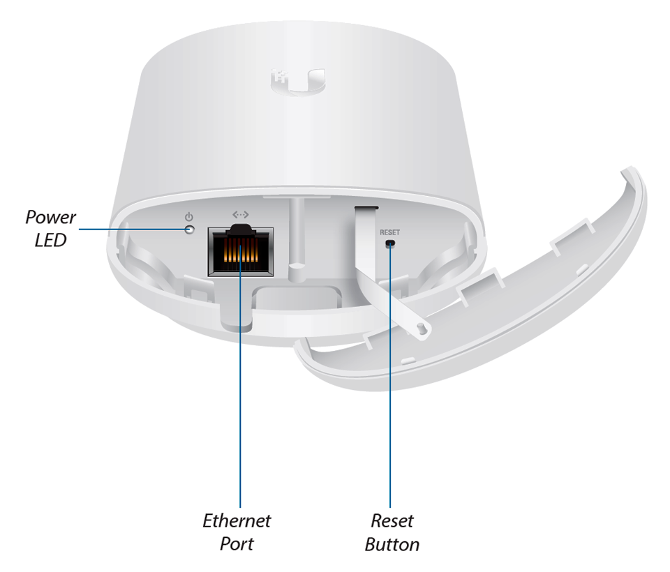 UBIQUITI NANOSTATION AC LOCO5AC- Radio con Antena Integrada AirMax AC 5.8GHz para uso en exteriores, con tecnología MIMO. Cuenta con una antena panel de 13dBi y una potencia de transmisión de 25dBm. No incluye adaptador PoE. - Image 3