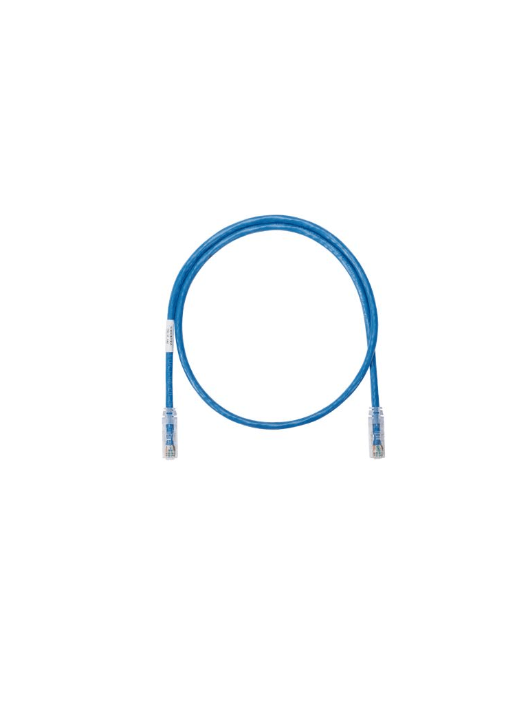 PANDUIT NK6PC7BUY - Patch Cord / Cable de Parcheo NetKey UTP / 7 Pies (2.13 m) / Categoría 6 / Azul