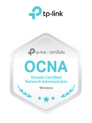 TP-LINK - OCNA (Omada Certified Network Administrador) WIRELESS - Capacitación para la certificación de la solución Omada , Incluye Controlador, Puntos de Acceso, Switch y Router.