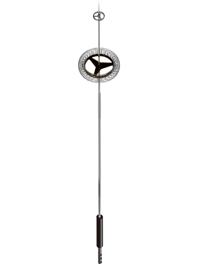 PARRES EP-D Punta Pararrayo tipo Dipolo Corona con ángulo de protección de 71°