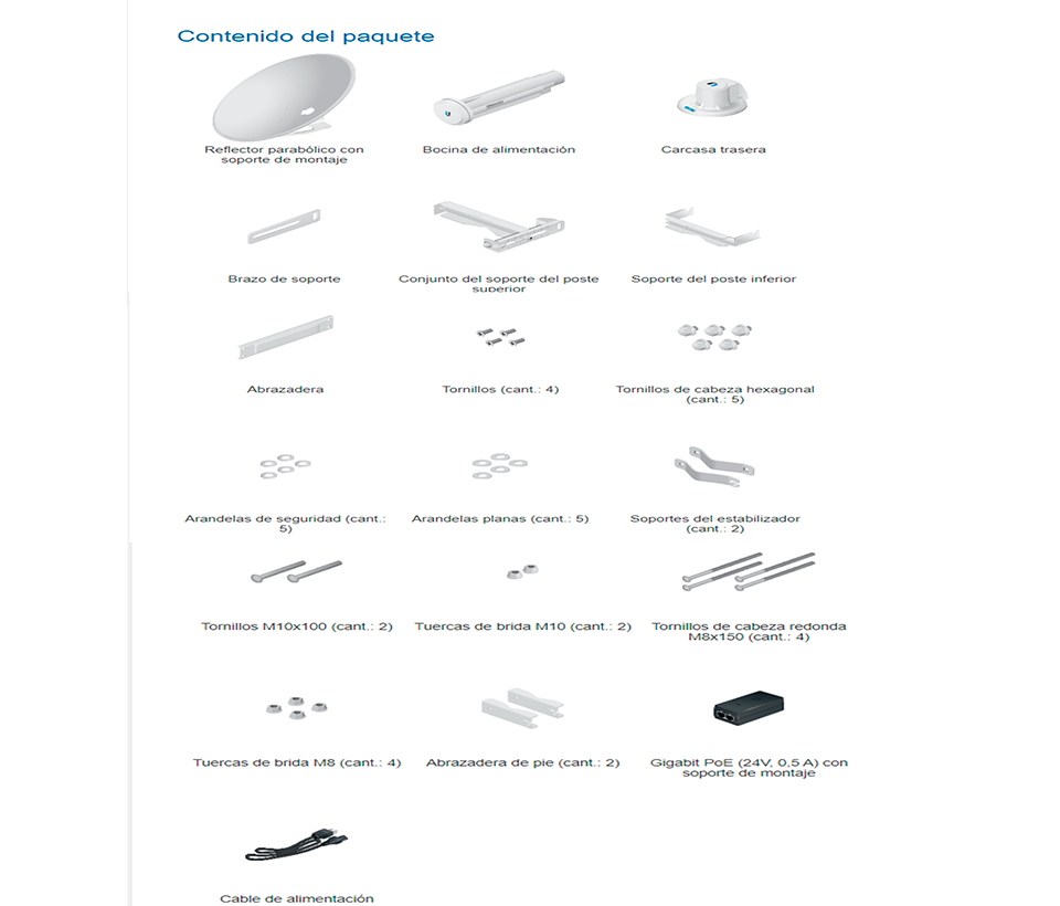 UBIQUITI POWERBEAM AC PBE-5AC-620 - Radio Airmax AC 5.8GHz para exteriores con antena integrada de 29 dBi, tecnología MIMO y rendimiento de hasta 450 Mbps. - Image 6