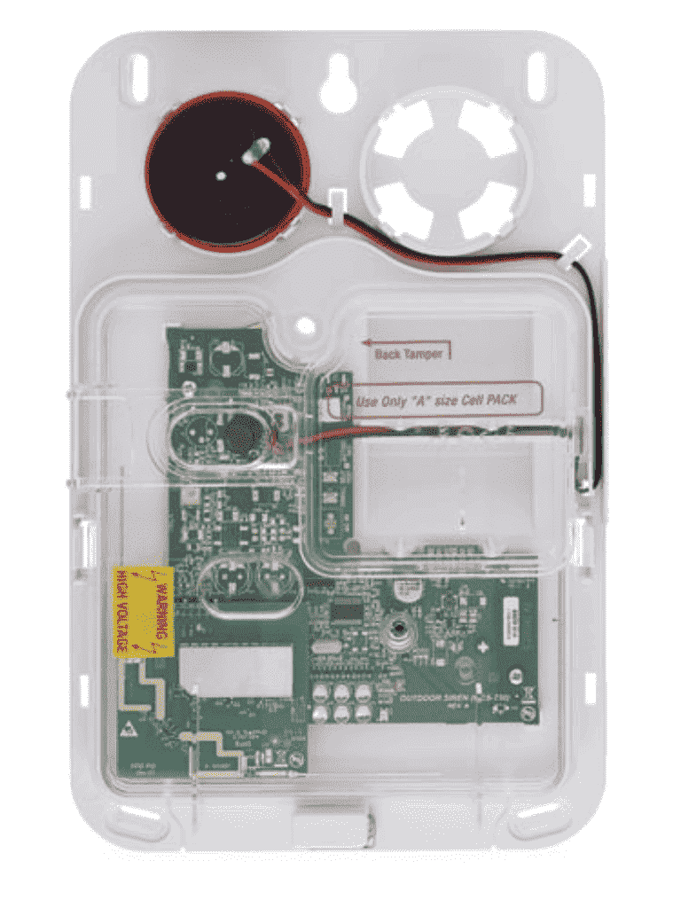 DSC PG9911BBATT - Sirena con luz estroboscópica exterior 110 dB c/batería Inalámbrica Power G compatible con NEO, PRO, Qolsys e IoTega - Image 3