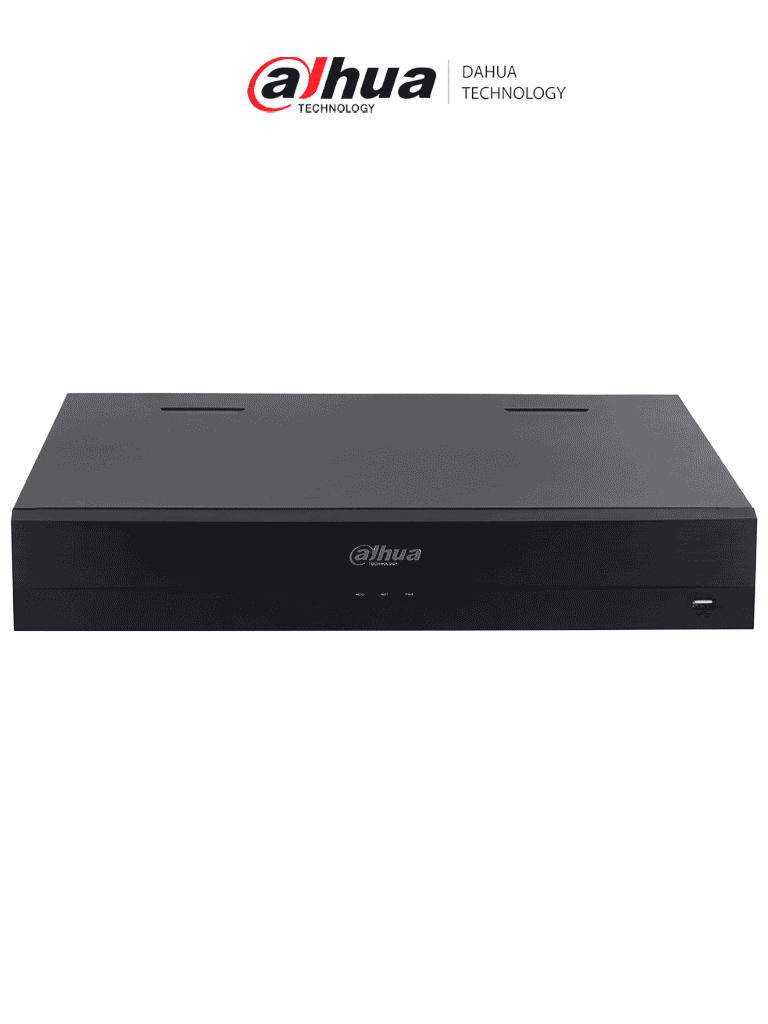 DAHUA DHI-NVR5432-EI2 - NVR de 32 canales IP 4K con tecnología Acupick/ WizSense/ Smart H.265+. Rendimiento de 384 Mbps/ 4 bahías para discos duros/ IA avanzada/ Detección y reconocimiento facial/ ANPR/ SMD/ Detección de EPI/E/S de alarma y audio/