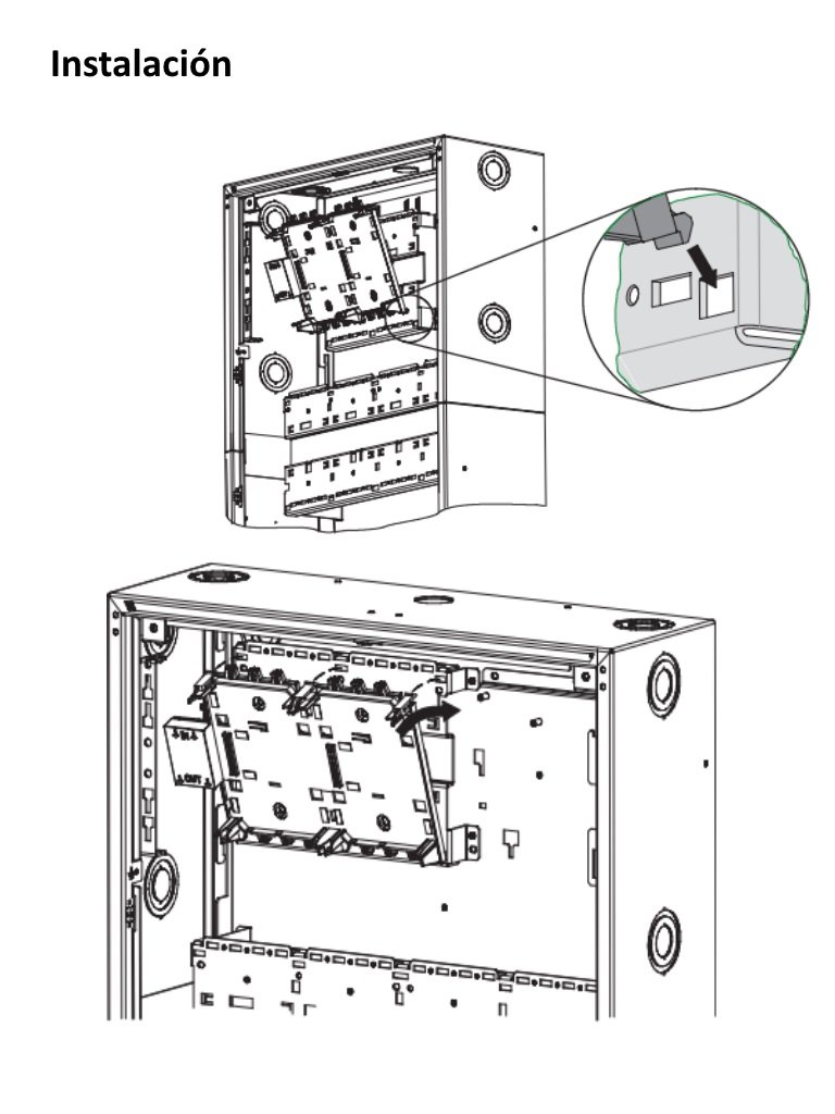 BOSCH F_PRS0002C - Rail de central corto para panel FPA5000 - Image 2