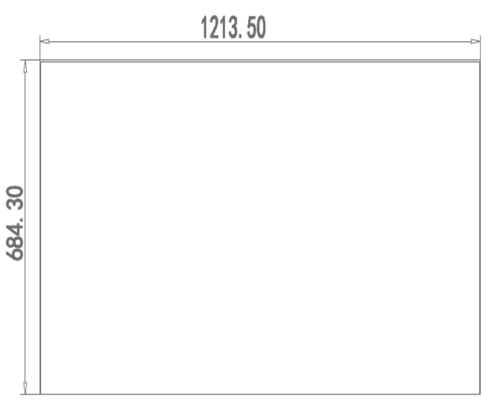 SAXXON AN5535B1 - Pantalla LED de 55 pulgadas para video wall / 1080p / Marco ultra delgado 3.5 mm / Brillo 500 CD / M2 / PIP / 1 HDMI / 1 DVI / 1 VGA / 1 B NC / - Image 5