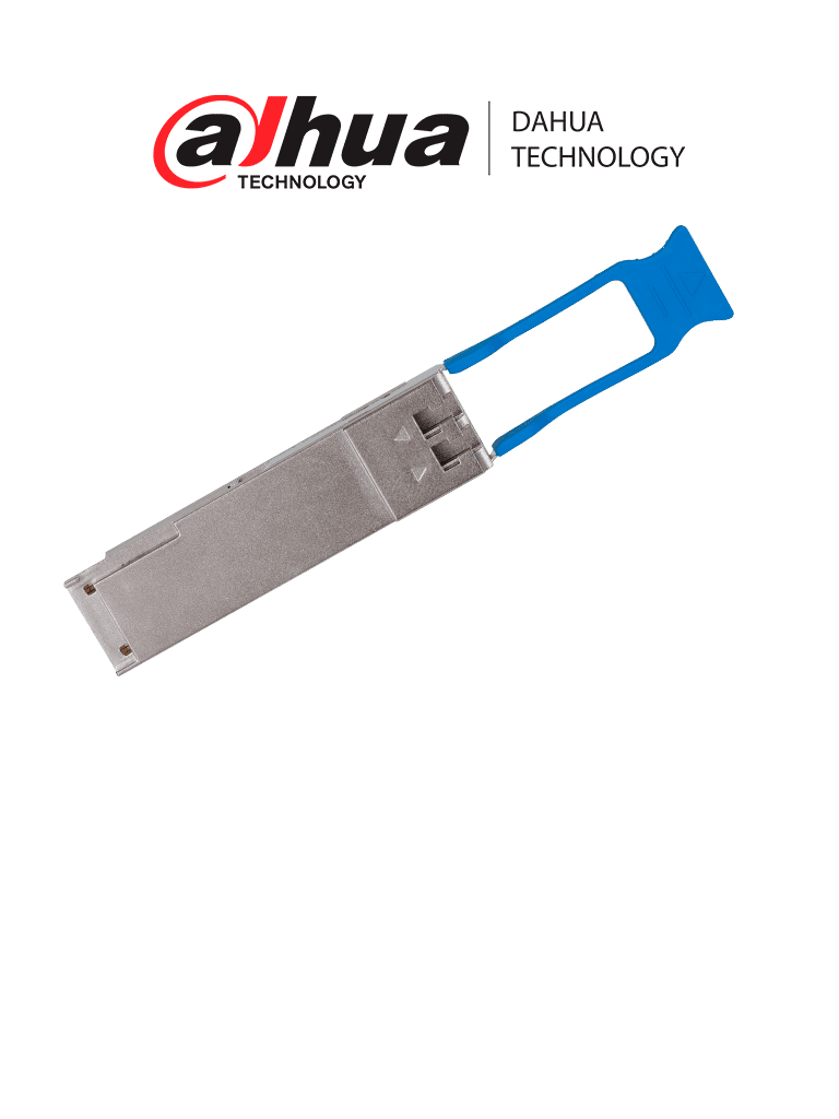 DAHUA QSFP-1310-10-SMF Doble fibra monomodo/ Puerto LC/ Envío de 1310 nm y recepción de 1310 nm/ Distancia de transmisión hasta 10 km.
