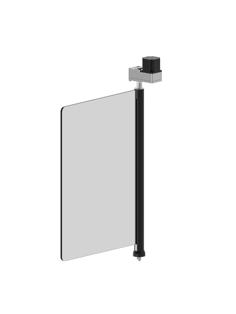 ZKTECO SATURNS1200 - Barrera Peatonal Central Abatible / Acero SPCC laminado en frío / Hasta 3 millones de ciclos / Vidrio templado 2.5D / Requiere barrera Saturn-S1000 - Image 6