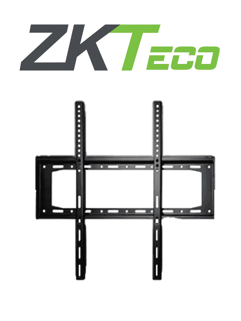 ZKTECO ZDBJ04 - Soporte de Pared Universal para Pantallas de 40" - 85" / Compatibilidad con Soporte VESA 200X200mm, 200x400mm,300x300mm,400x400mm,400x500mm,400x600mm,600x500mm / Capacidad de carga 75kg / Color Negro / Fácil Instalación
