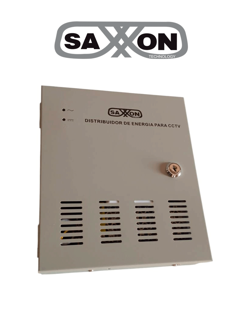 SAXXON PSU1210D9 - Fuente de Poder de 12 vcd/ 10 Amperes/ Para 9 Camaras/ 1.1 Amper por Canal/ Protección contra Sobrecargas/ Certificación UL/ - Image 5