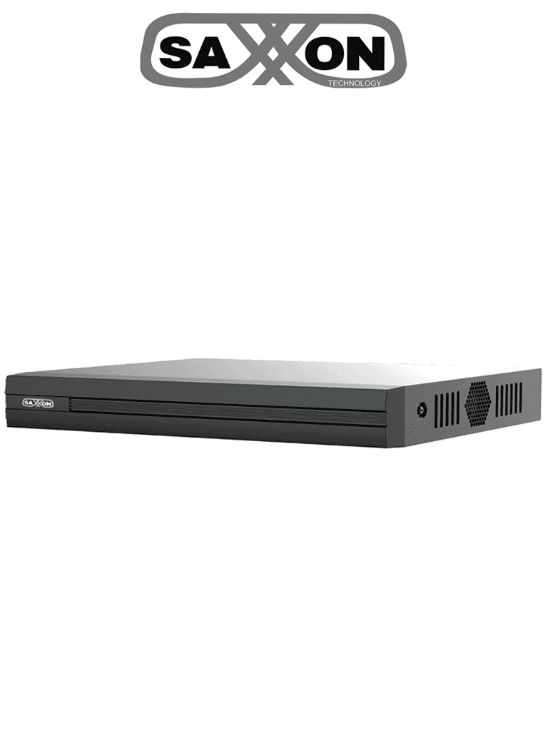 SAXXON SUA-XVR1E16-I - Video Grabador Dígital HDCVI/ Capacidad 16 Canales HDCVI + 2 Canales IP/ Conversión Hasta 18 Canales IP/ Codificación Hasta 1080N/ Entradas & Salidas de Audio/ Onvif/