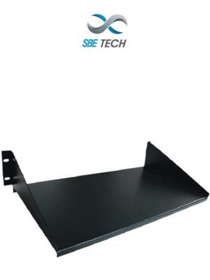 SBETECH SBE-C1914 - Charola para rack fija 14" (35.56 cm) de profundidad 2 UR