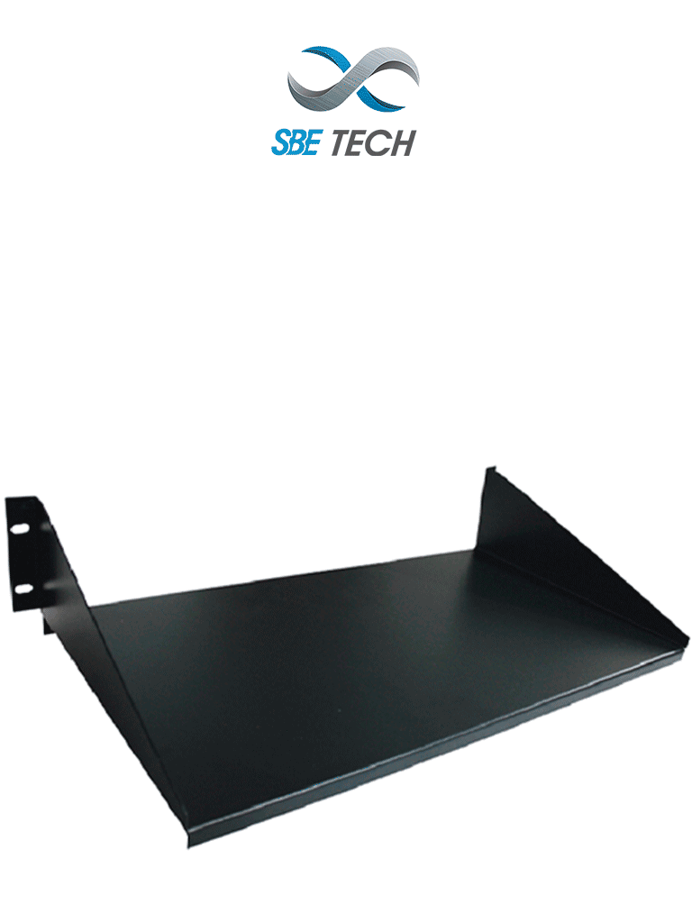 SBETECH SBE-C1914 - Charola para rack fija 14" (35.56 cm) de profundidad 2 UR