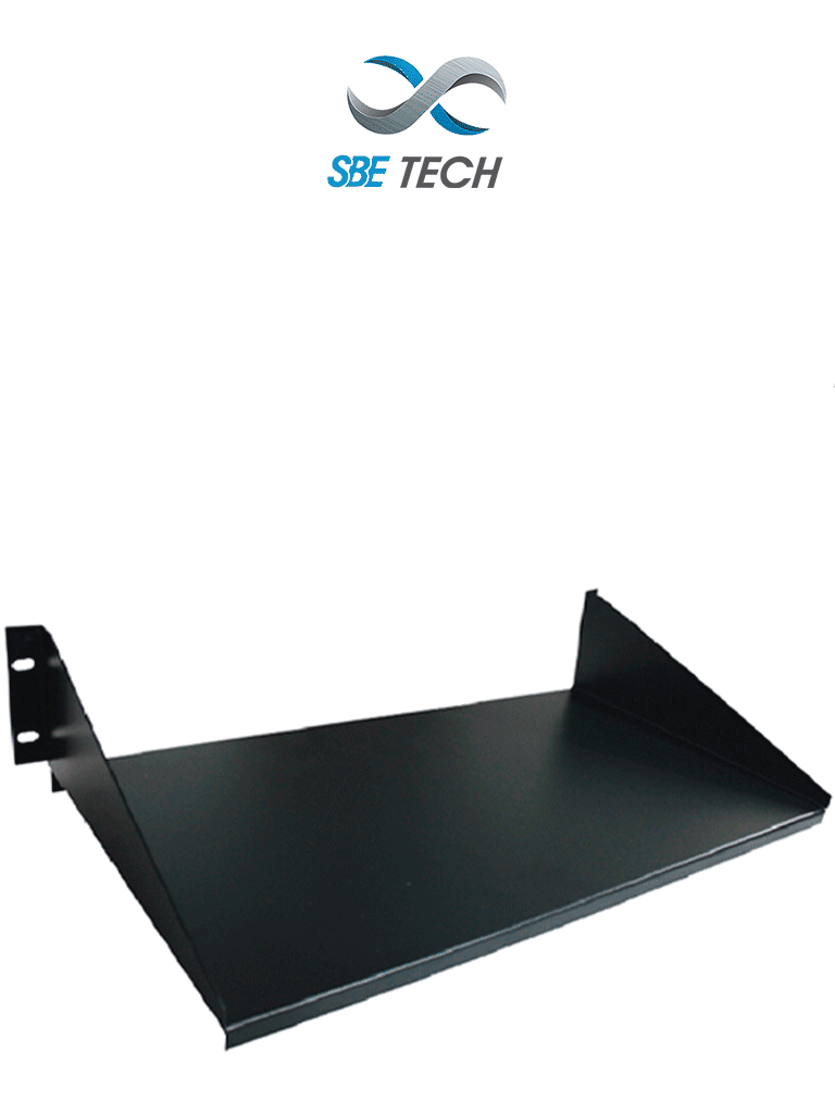 SBETECH SBE-CT1910 - Charola para rack fija medidas 10" (25.4 cm) de profundidad x 19" (48.26 cm) de ancho, 2 Ur