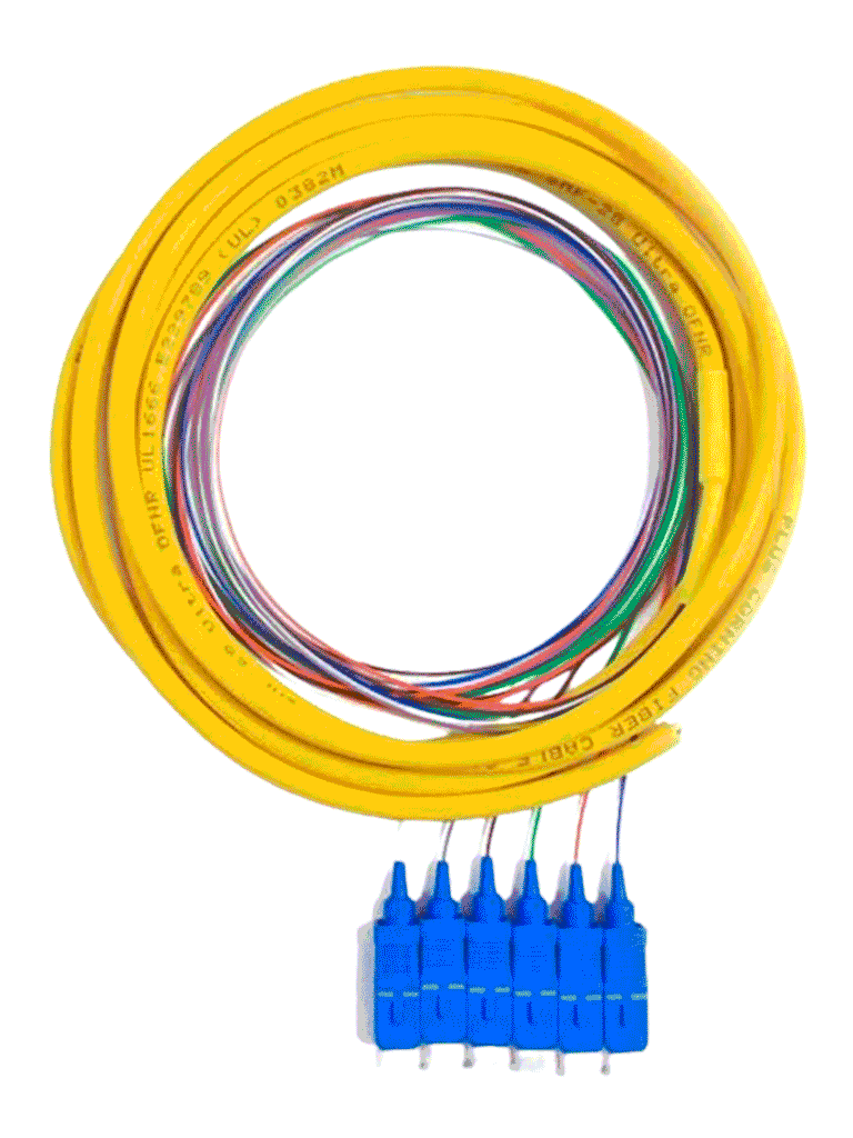 SBE TECH SBE-PIGSC2MSM6P Pigtail SC / MONOMODO 9/125 / 2 metros / 1pieza