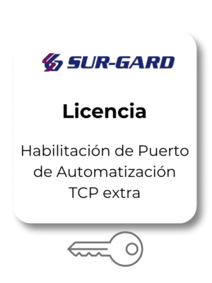 DSC SGCPM5AUTO - Licencia de habilitación de puerto de automatización TCP extra (Máximo 3por CPM5)