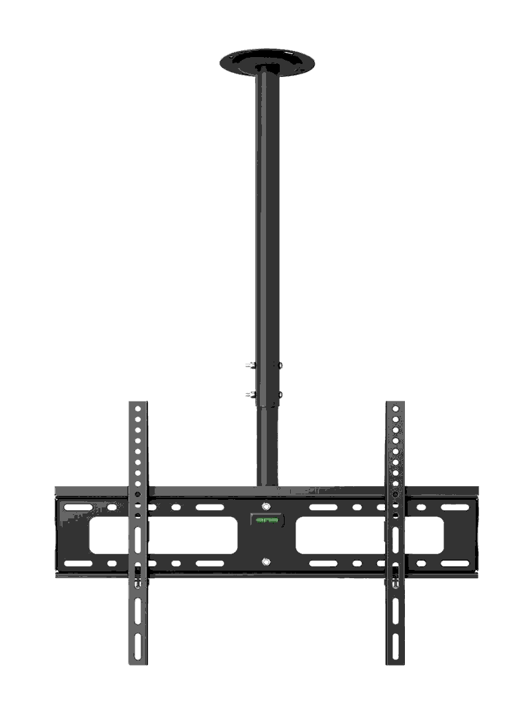 STEREN STV065 - Soporte de Techo para Pantallas y Monitores de 32 a 83 Pulgadas/ 50Kg de Carga/ 4 Puntos para Ajuste de Altura/ Ajuste de Inclinación/ VESA 300/ 400x300/ 500x400/ 600x400/