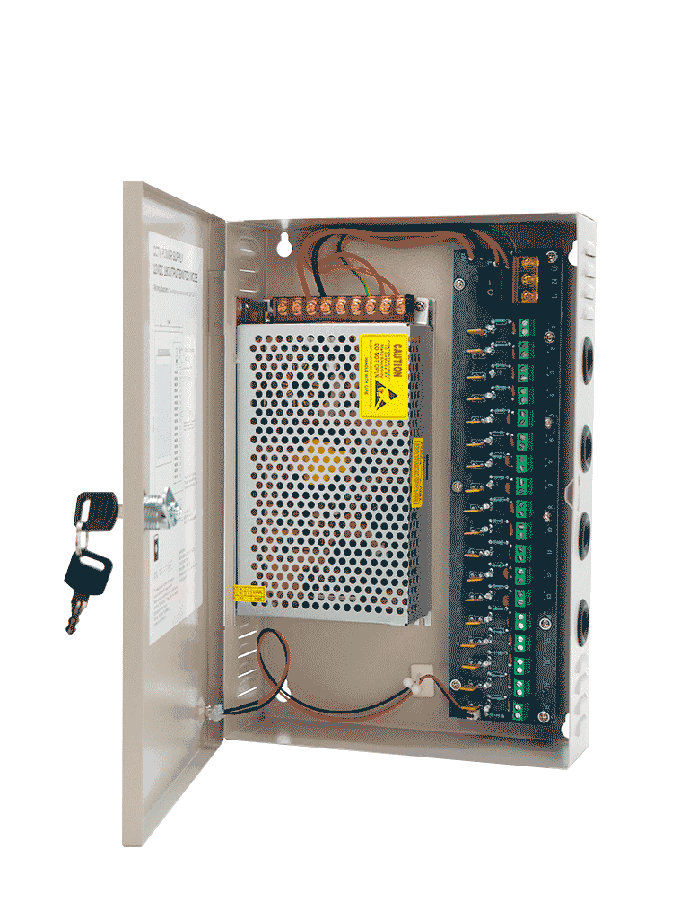 SAXXON SX20A18CH - Fuente de Poder Profesional 12 VCD / 20 Amperes / 18 Canales / 1.1 Amperes por Canal / Protección contra Sobrecargas / Led Indicador de Funcionamiento - Image 3