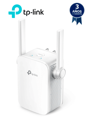 TP-LINK TL-WA855RE - Repetidor inalámbrico universal de señal WiFi hasta 300Mbps en 2.4GHz, con 2 antenas externas, 1 puerto RJ45, modo extensor de rango y punto de acceso.