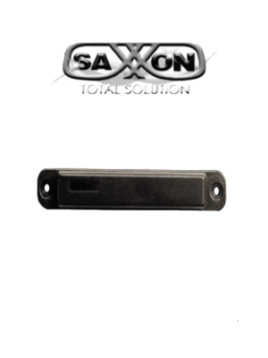 SAXXON ASCHF03 - TAG De PVC UHF / ADHERIBLE / 902 A 928MHz / 2056 Bits / ID 94 Bits / Hasta 12M / Para Exterior / Compatible con Lectoras SAXR2656 & SAXR2657