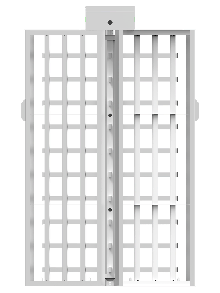 ZKTECO FHT3300 - Torniquete modular de Altura Completa, Acero Inoxidable SUS304, IP54, Compatible con 110 / 220 Vca, 3 Barras de Giro, Alta Durabilidad (1 Millón de Ciclos), Capacidad de 20 Personas por Minuto - Image 4