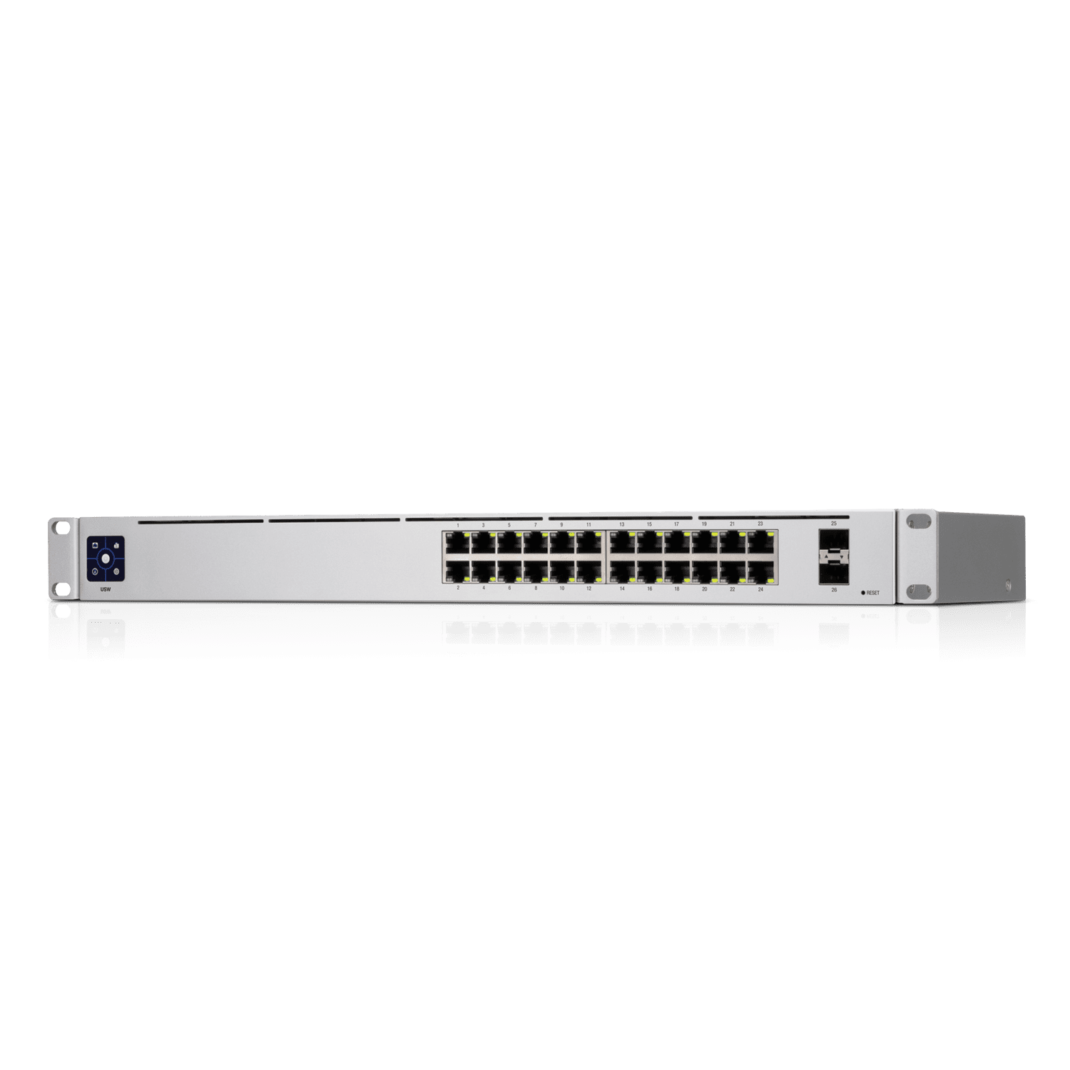 UBIQUITI USW-24 UniFi Switch Capa 2 de 24 puertos 10/100/1000 Mbps más 2 puertos 1G SFP, con pantalla informa - Image 3