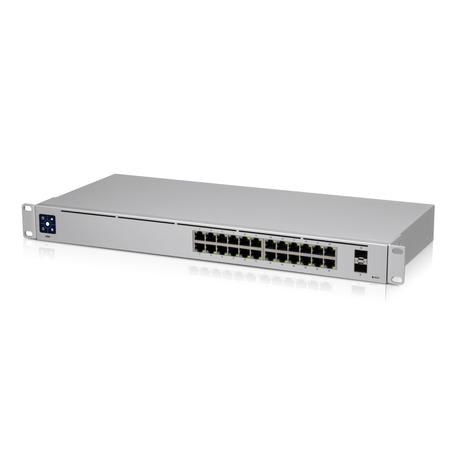 UBIQUITI USW-24 UniFi Switch Capa 2 de 24 puertos 10/100/1000 Mbps más 2 puertos 1G SFP, con pantalla informa - Image 4