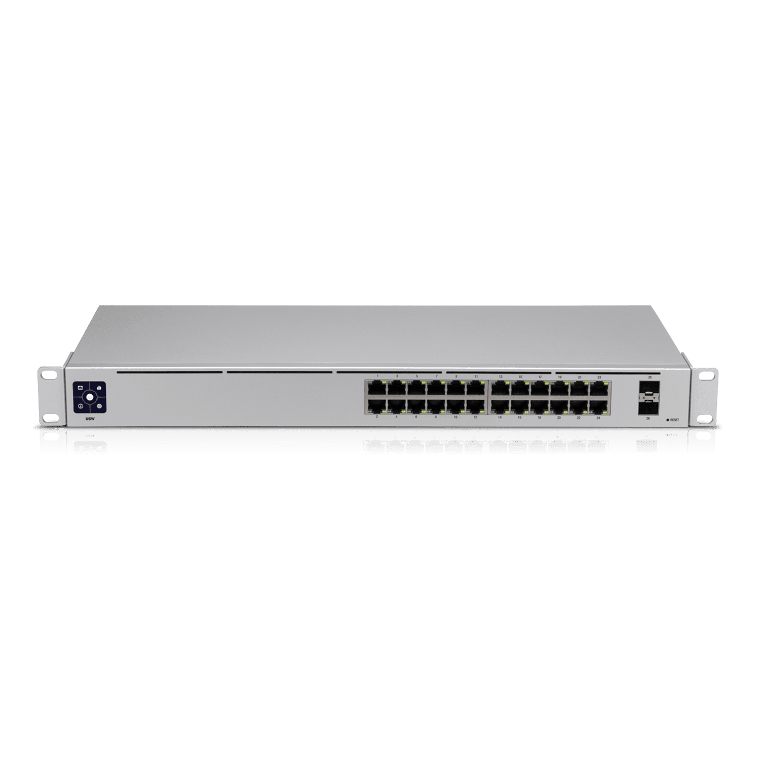 UBIQUITI USW-24 UniFi Switch Capa 2 de 24 puertos 10/100/1000 Mbps más 2 puertos 1G SFP, con pantalla informa - Image 6