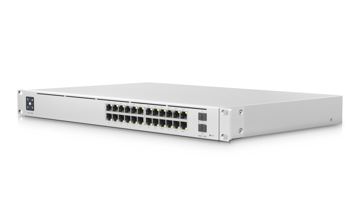 UBIQUITI USW-PRO-24-POE - UniFi Switch Gigabit PoE PRO con 24 puertos PoE Gigabit Ethernet, 2 puertos SFP+, 400W de potencia PoE, pantalla informativa, compatible con PoE at y PoE bt. - Image 3