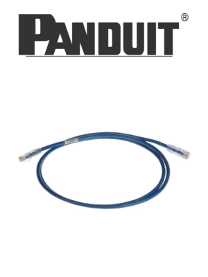 PANDUIT UTPSP3BUY Patch cord de 100% cobre UTP / 24 AWG / 3 pies (0.91 m) / Categoría 6 / Azul
