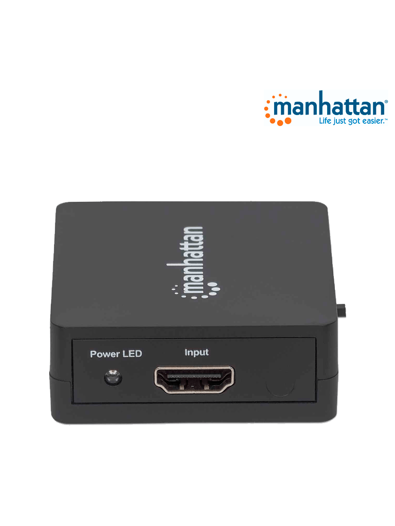 MANHATTAN 207652 - Splitter / Divisor de Video HDMI/ FullHD/ 1 Entrada y 2 Salidas/ Distancia de Entrada 15 Metros/ Distancia de Salidas 15 Metros/ Soporta Conexión en Cascada/ Soporta sonido LPCM, Sonido Master DTS-HD y Dolby TrueHD/ - Image 6