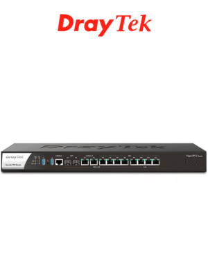 DRAYTEK VIGOR3912- Ruteador Multi-WAN Balanceador de Cargas, ideal para PyMEs, con 8 puertos configurables LAN & WAN, 4 puertos LAN RJ-45 GE, hasta 500 túneles VPN y filtrado de contenido WEB