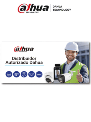 DAHUA MATPRO055 - Vinil Microperforado con Leyenda Distribuidor Autorizado y Logo Dahua/ 50x100 cm/