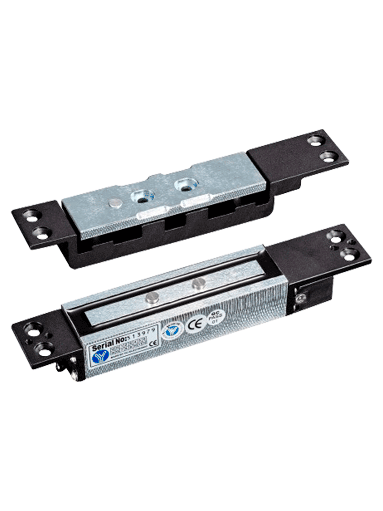 YLI YM2400SL - Cerradura Magnética 1000 Kg (2200Lbs) de Fuerza de Sujeción, Indicador LED, Retardo de Tiempo Ajustable y Voltaje Dual 12V - Image 3